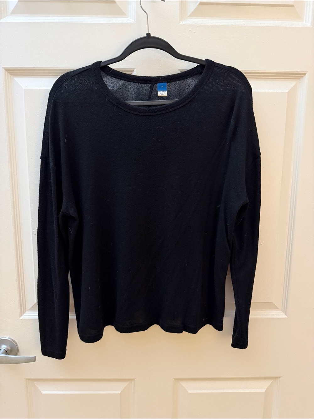 Old Navy Black Long Sleeve Top